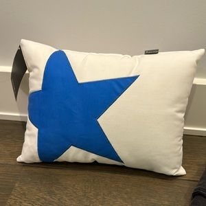 Dormify GG Blue Star Throw Pillow